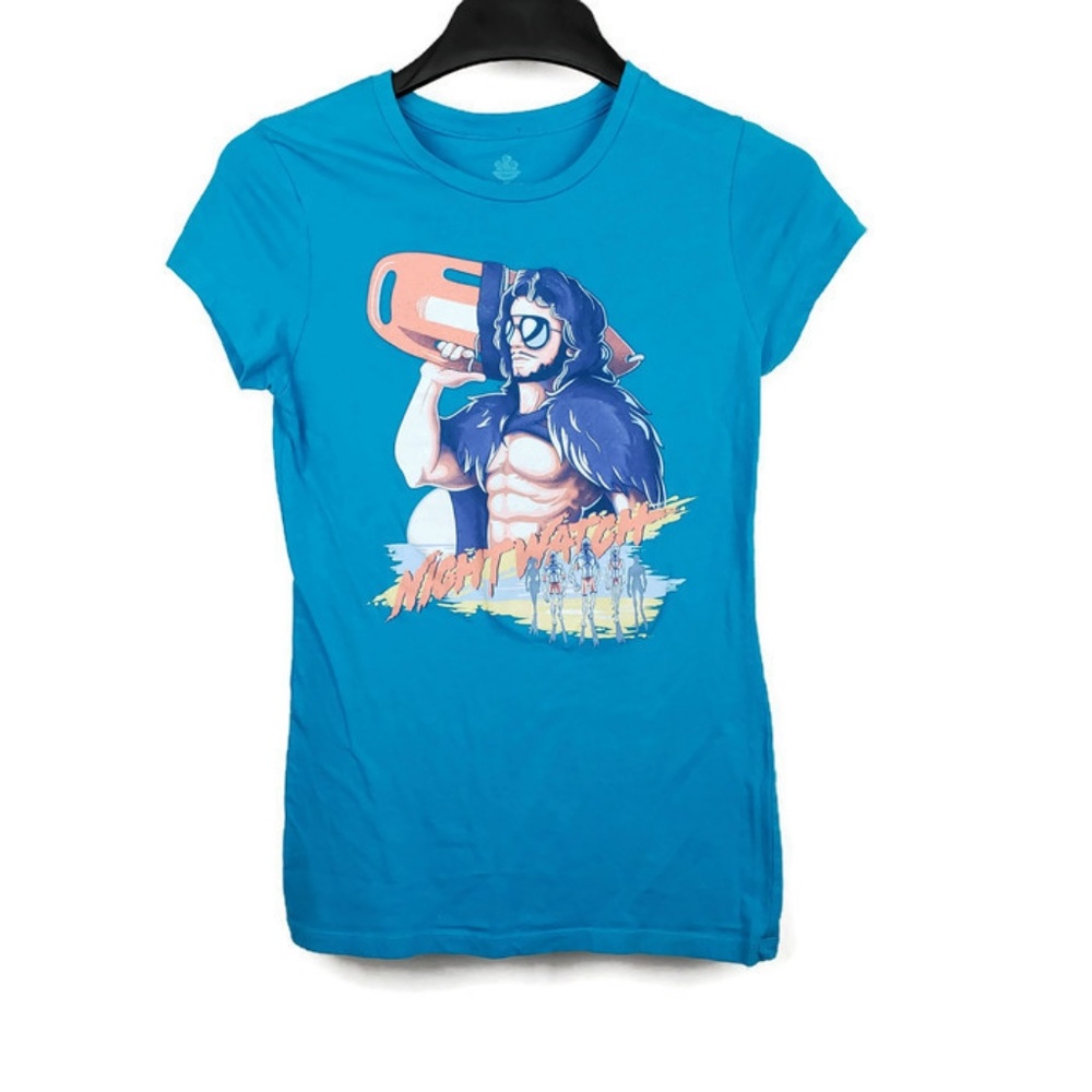 Game of Thrones Baywatch Graphic Tee "Nightwatch" - Women's Short Sleeve Shirt